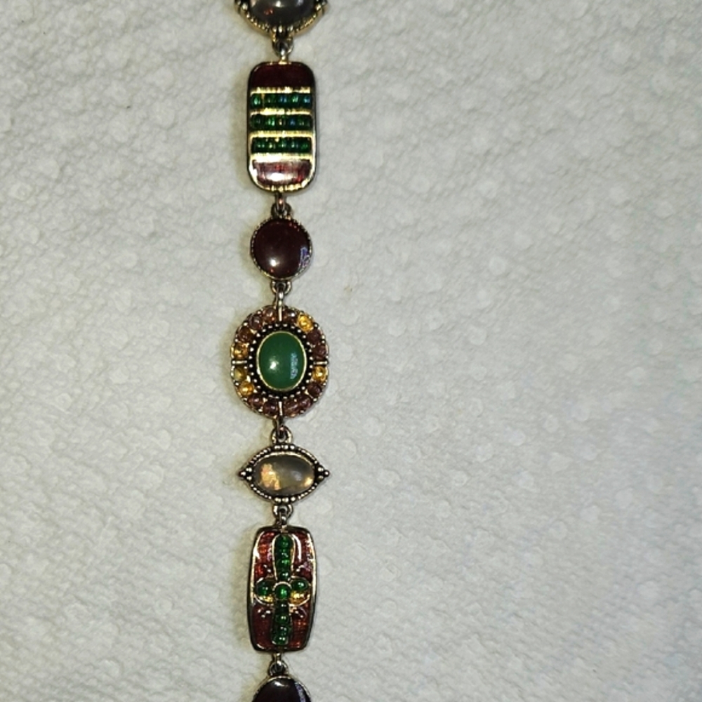 VNT Liz Claiborne Emerald & Ruby Bracelet